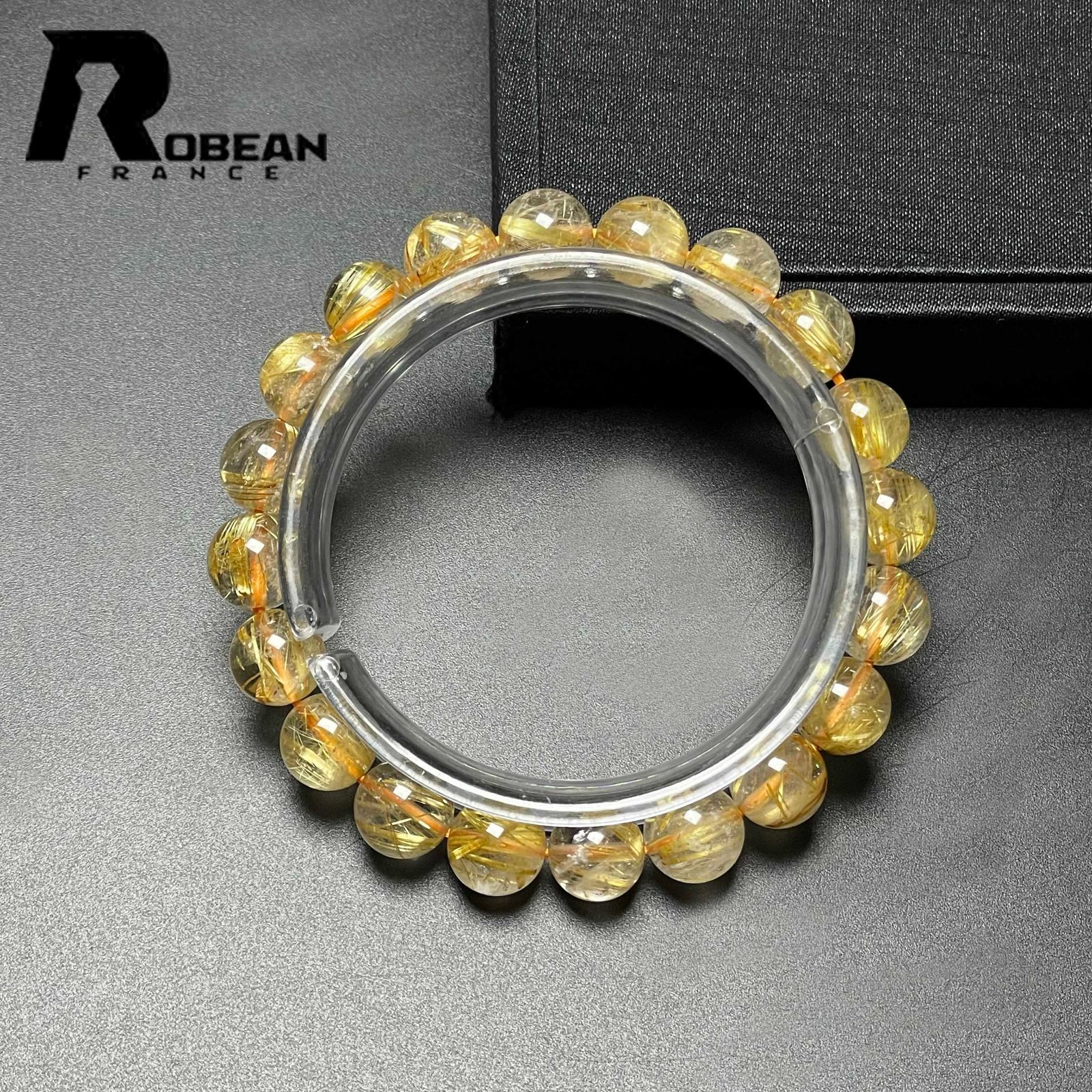 綺麗 EU製 定価13万円☆ROBEAN・極!極満針ルチルクォーツ