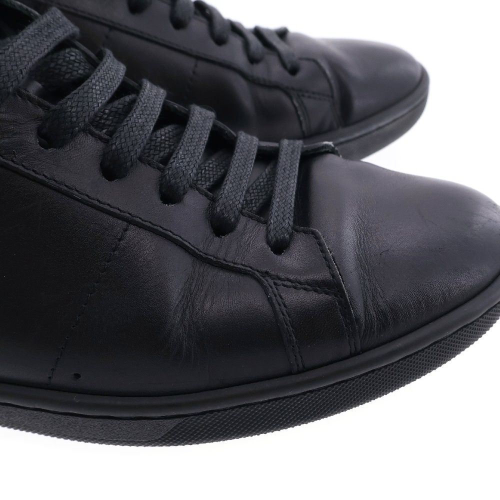 SAINT LAURENT PARIS (サンローランパリ) エディ期 Leather Hi-Cut Sneaker 315486 レザー  ハイカットスニーカー シューズ ブラック