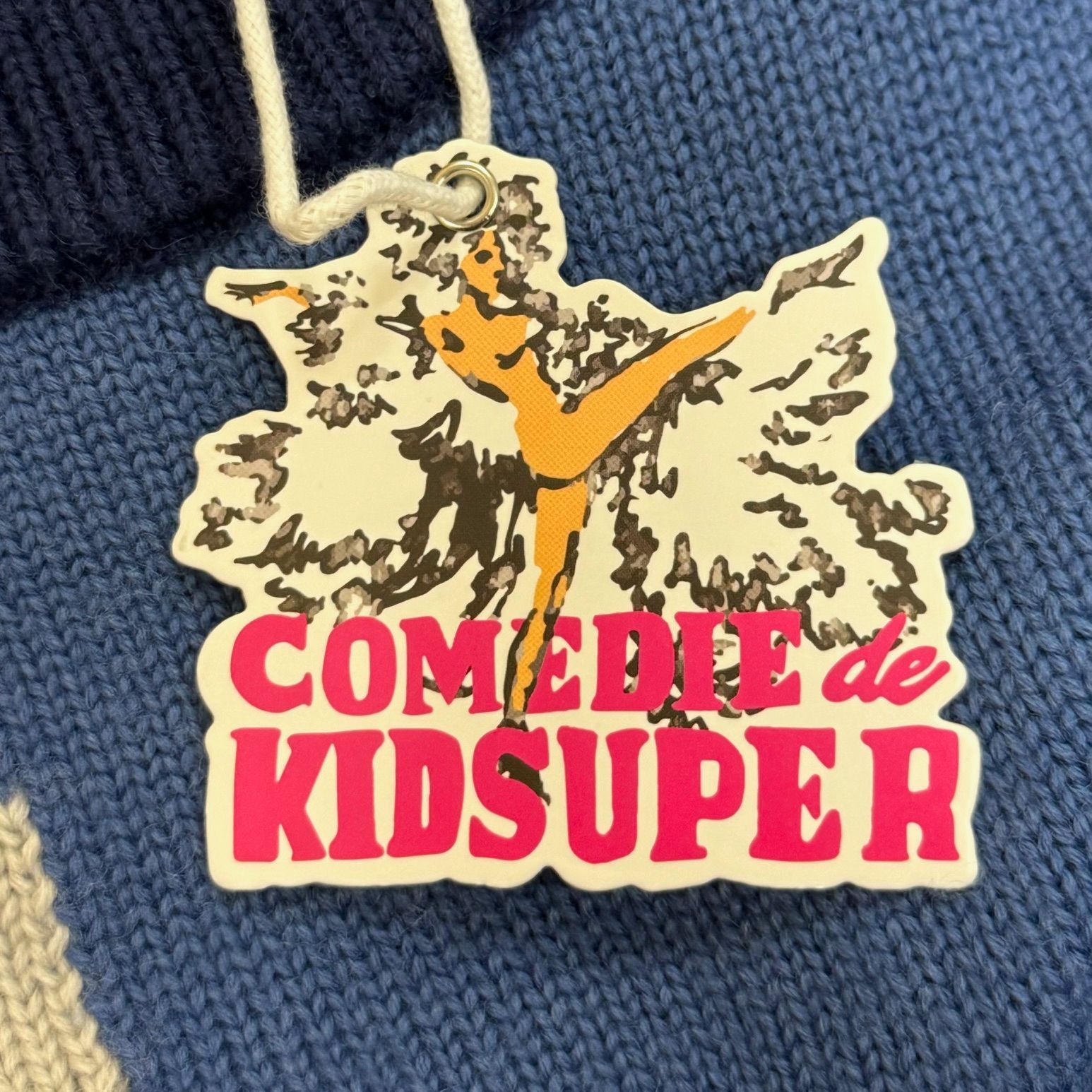新品 KidSuper AW23-SW-05 SILHOUETTE OF WOMAN SWEATER クルーネック 