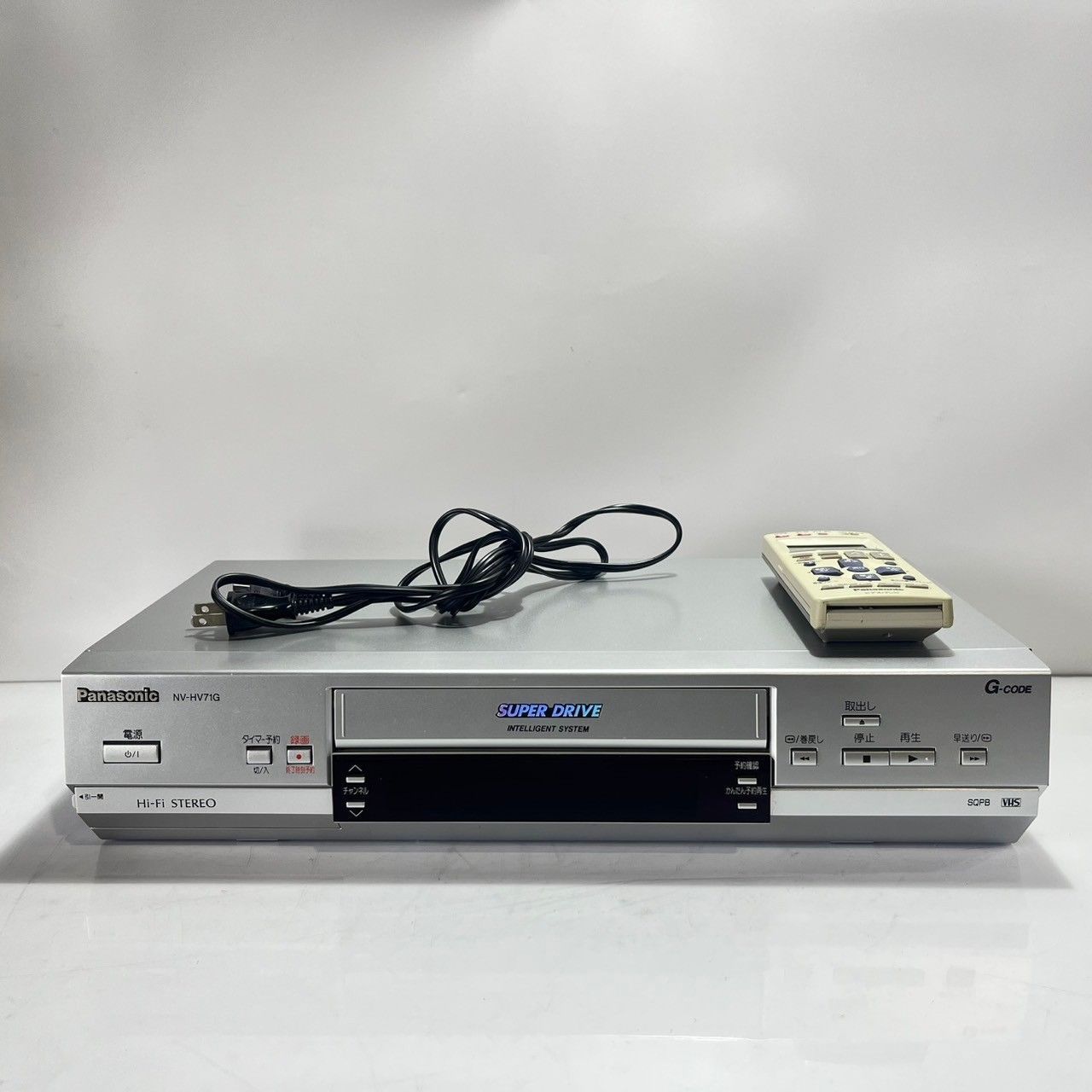 Panasonic NV-HV71G VHSビデオデッキ Panasonic NV-HV71G VHSビデオデッキ