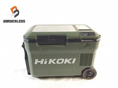 コードレス冷温庫 UL18DB(NM相当品) アグレッシブグリーン HiKOKI HiKOKI コードレス冷温庫 UL18DD(XMGZ) [フォレストグリーン