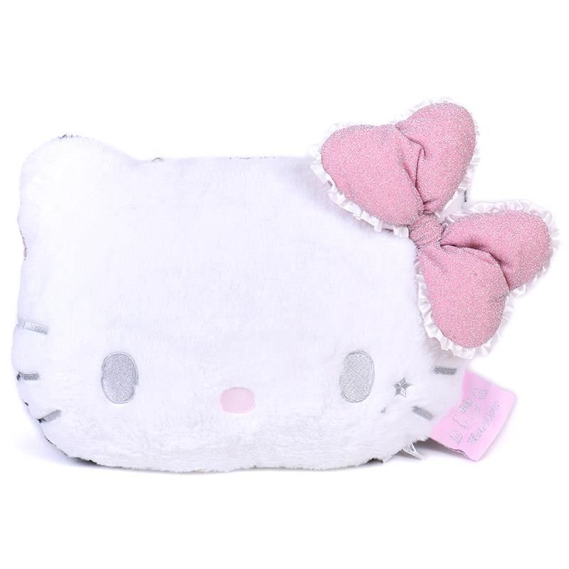 ハローキティ フェイス形クッション リバーシブル サンリオ 天使小悪魔