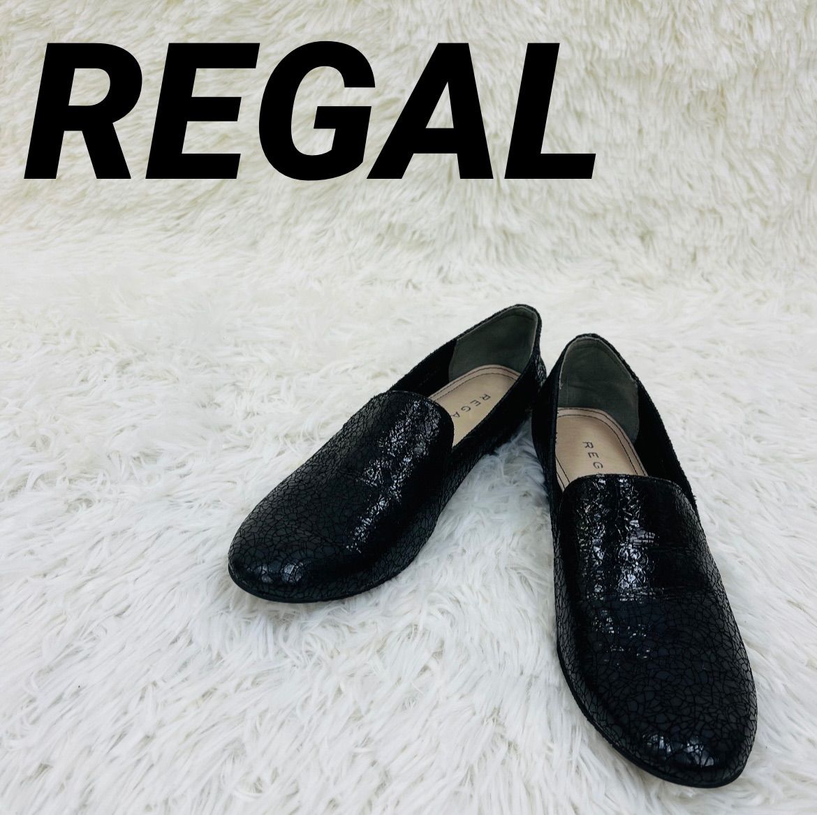 REGAL リーガル シューズ ローファー 山羊革 23cm ラウンドトゥ F68KAB