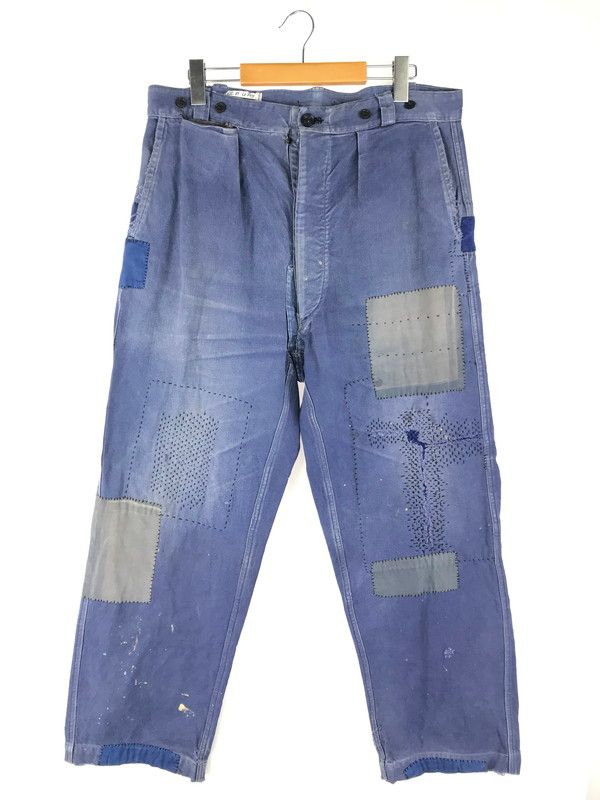 メンズ E.P.LE PUY 40 s-50 s COTTON TWILL FRENCH WORK PANTS 40-50年代 コットンツイル フレンチワークパンツ ヴィンテージ 157-250326-hi-17-TAG