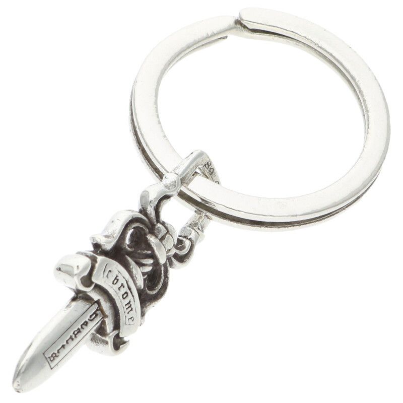 クロムハーツ RNG&No5 DGGR/キーリング#5ダガー シルバーキーリング  