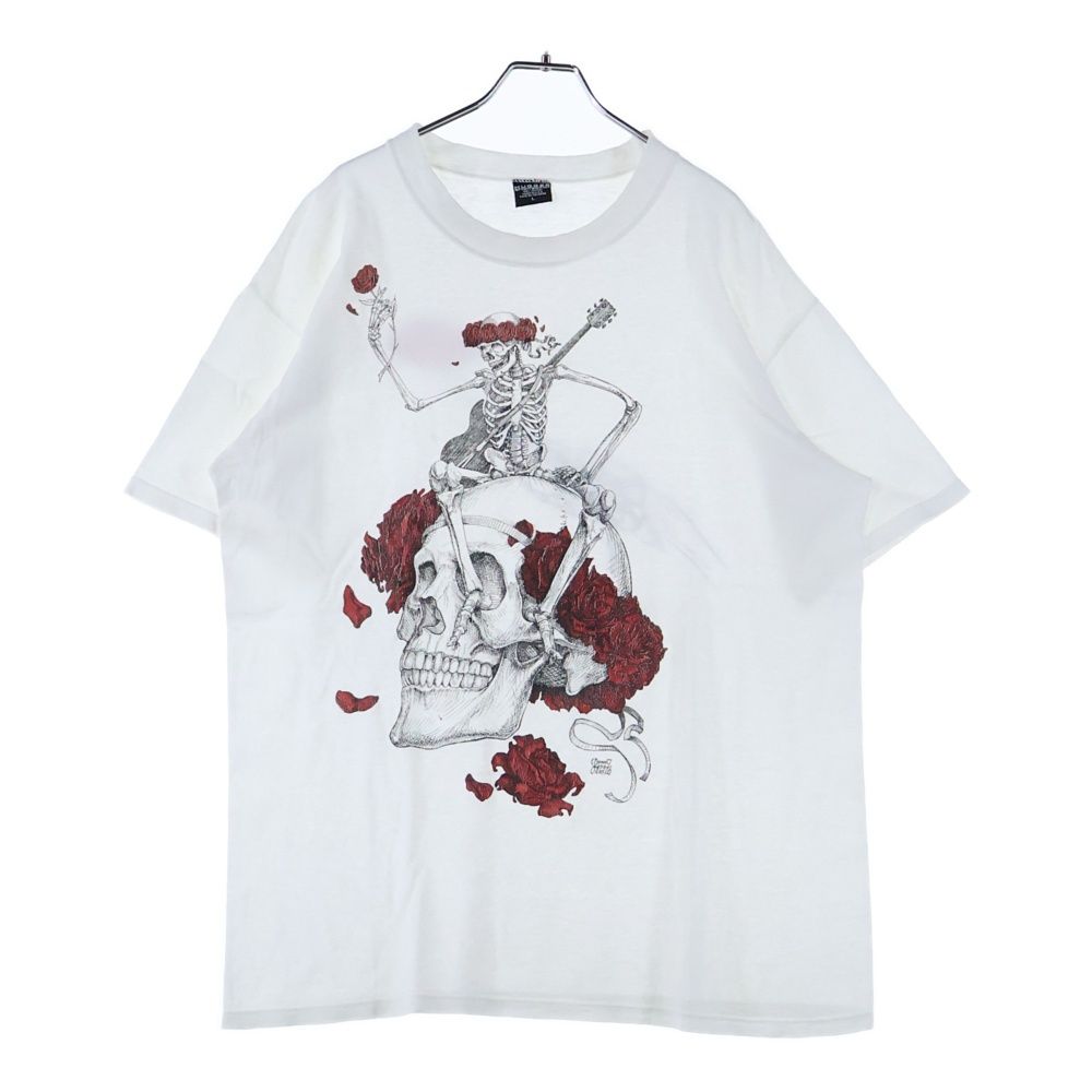 VINTAGE ヴィンテージ 90s GRATEFUL DEAD 1985 TEE グレイトフルデッド 両面プリント半袖Tシャツ カットソー ホワイト
