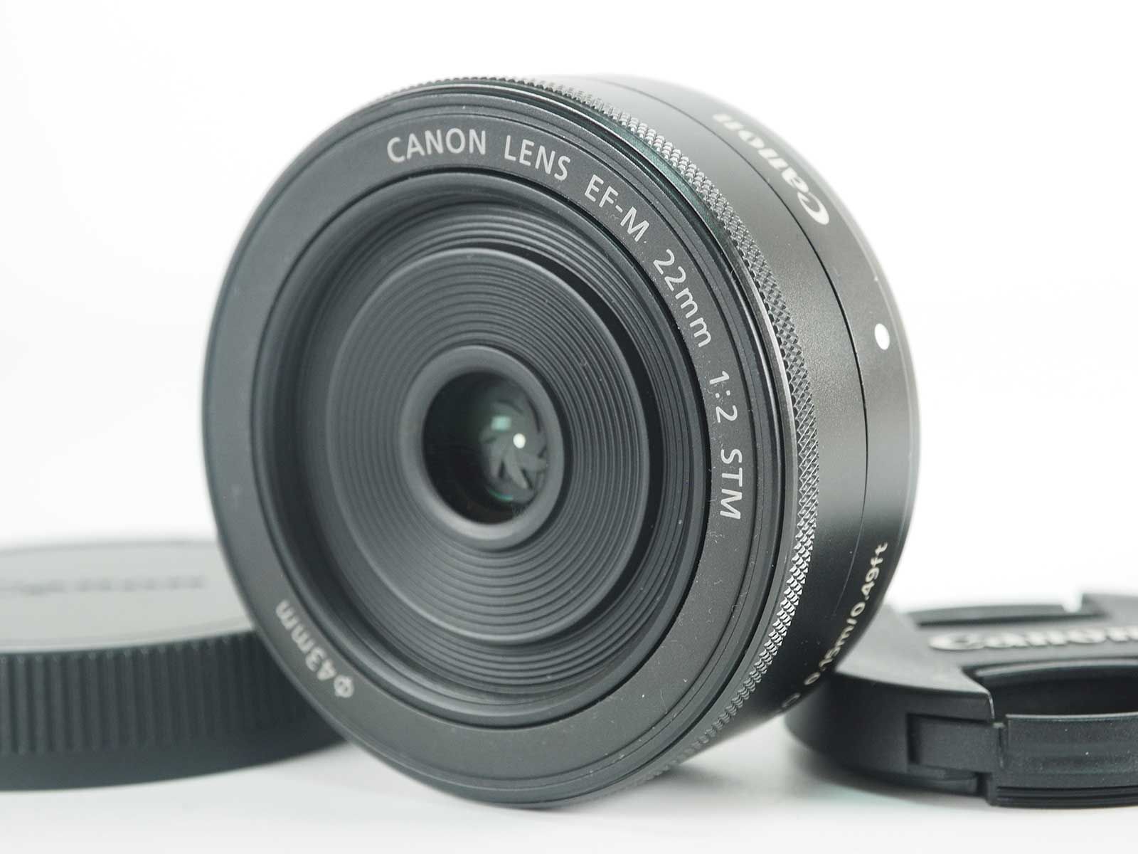 キャノン Canon EF-M 22mm f|2 STM Lens for EOS M EF-M Mount Black Z4708A