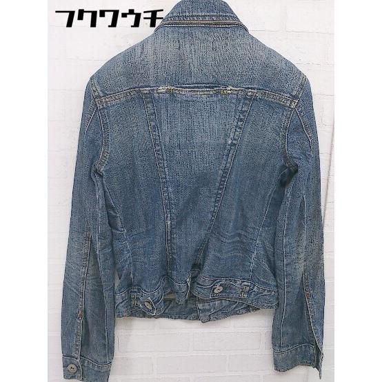 ◇ YANUK ヤヌーク ウォッシュ加工 デニム ジャケット Gジャン サイズP