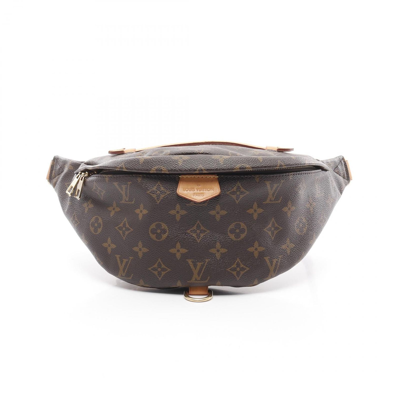 ルイ ヴィトン LOUIS VUITTON ウエストバッグ ボディバッグ バムバッグ M43644 PVCコーティングキャンバス レザー バム バッグ ユニセックス Used B
