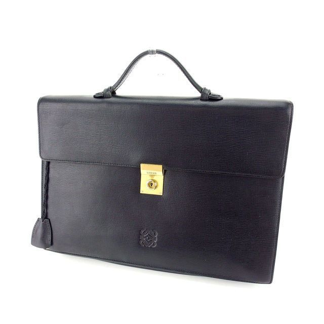 ◆ 美品 ◆ ロエベ LOEWE ビジネスバッグ ブリーフケース アナグラム 黒 楽天市場】ロエベ アナグラム ビジネスバッグ ブリーフバッグ