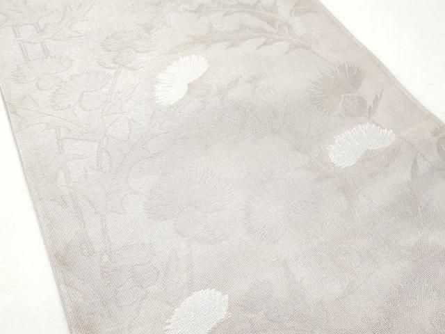 平和屋着物 夏物 六通柄袋帯 薊 正絹 CAAW7028fb