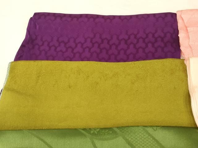 平和屋着物☆和装小物 上質な帯揚げ 10枚セット 未使用品多数 逸品