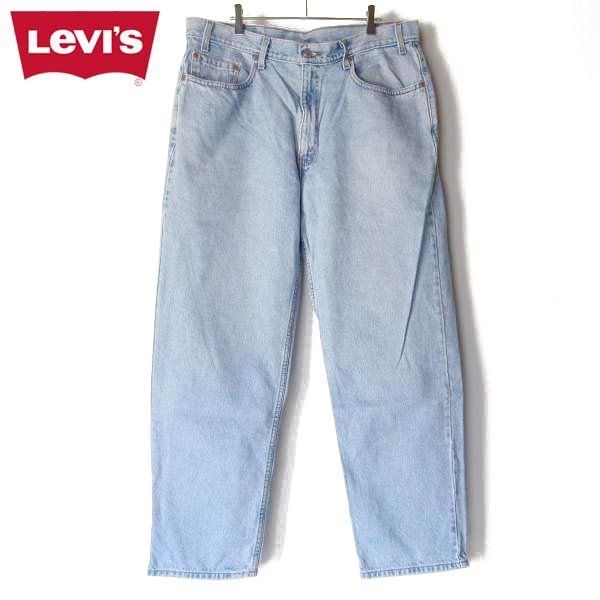 2000年製 リーバイス 550 リラックスフィット ジーンズ W 38 L 30 アイスブルー Y 2 K 00 s コロンビア製 ジーパン デニム D 151-21-0053 ZV