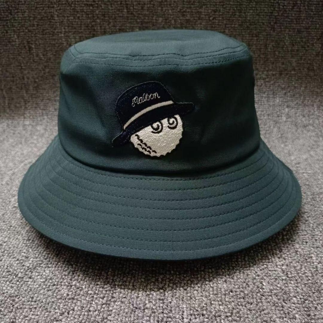 再入荷】Malbon Golf マルボンゴルフ☘️バケットハット☆グリーン - メルカリ