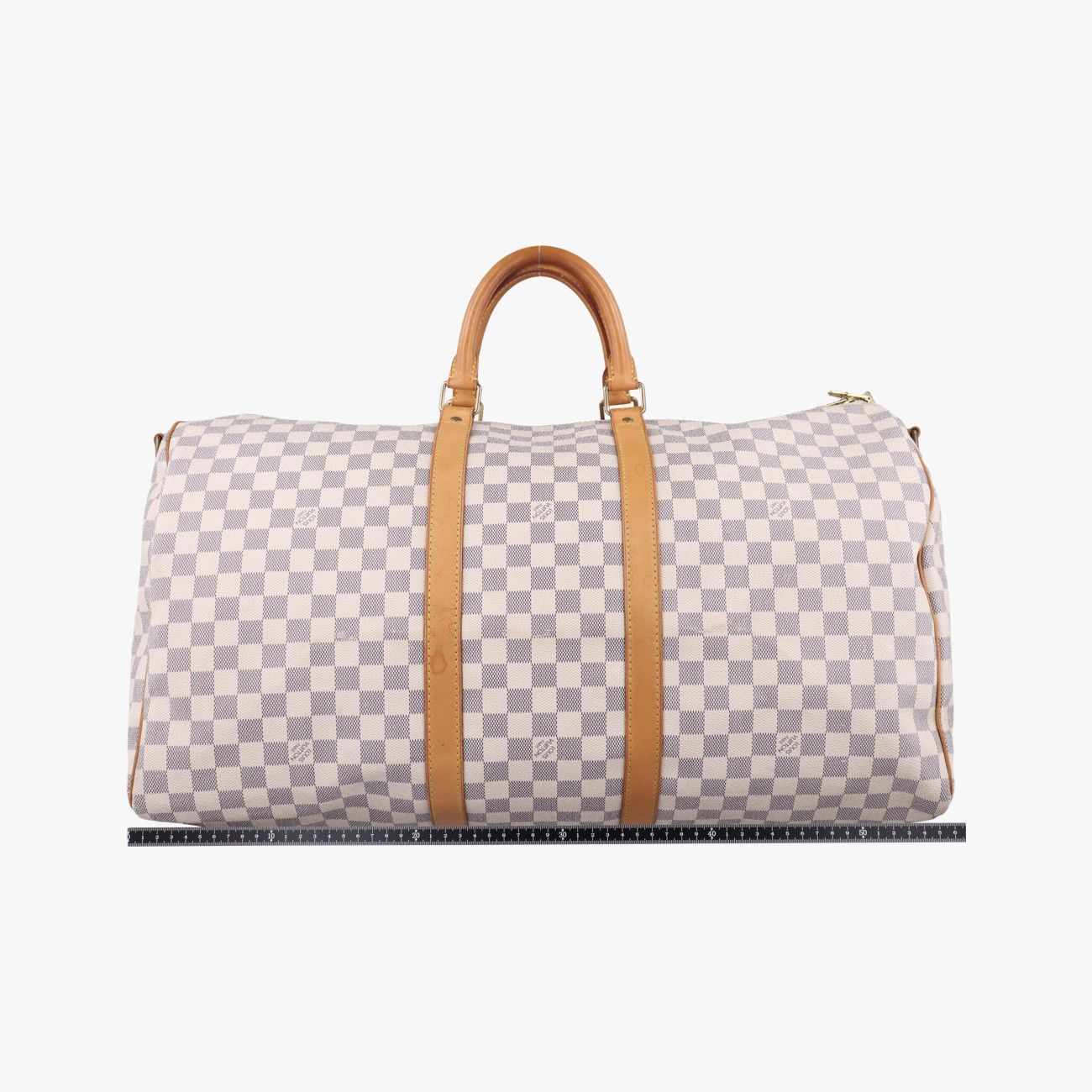 ルイヴィトンLouis Vuittonキーポルバンドリエール55アズールダミエキャンバスN41429MB2007