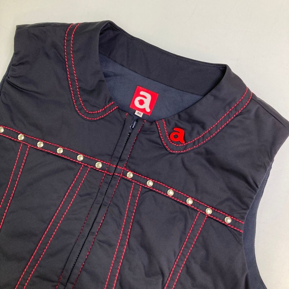 中綿 フルジップワンピース