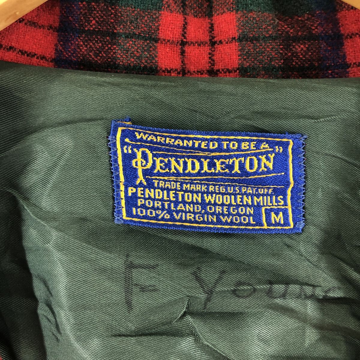 古着 50年代 ペンドルトン PENDLETON チェック柄 ウールテーラード