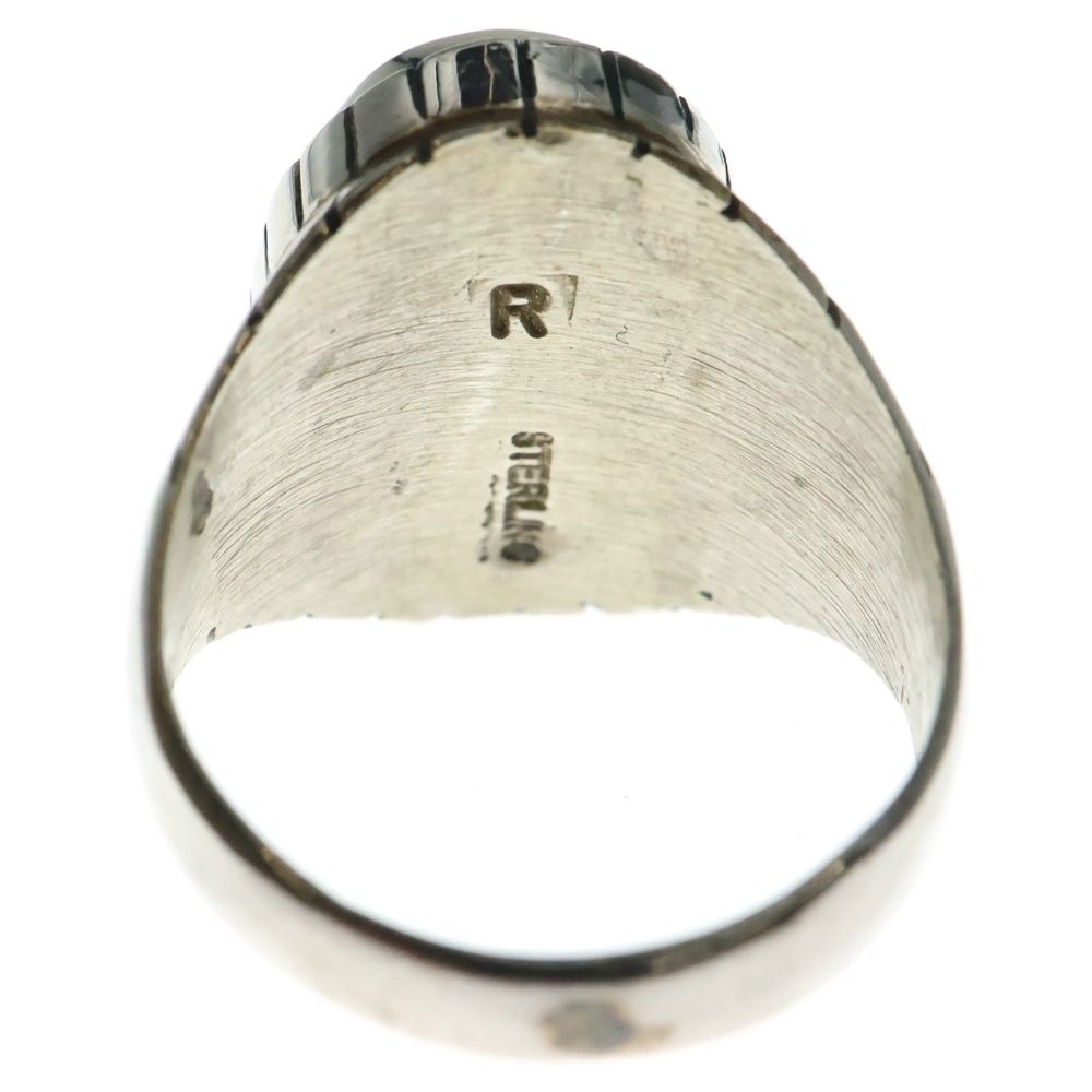 INDIAN JEWELRY インディアンジュエリー ナバホ族 ホワイトバッファロー リング シルバー ホワイト WWW_NOITHATQUANGTHANH_NET