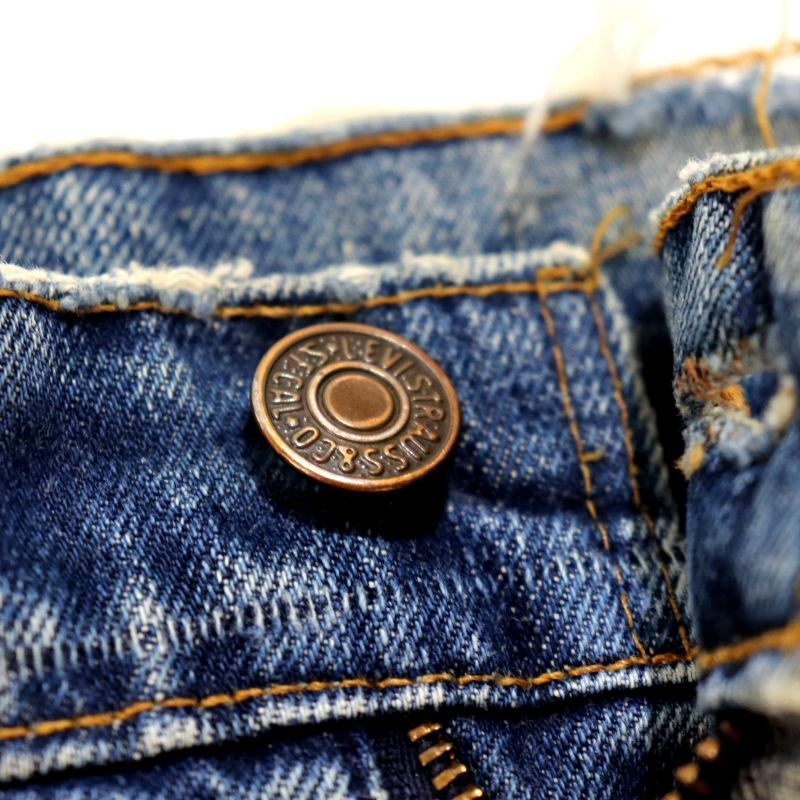 60s vintage Levi's カットオフ ボロ ヒゲ BIGE ビッグE デニム