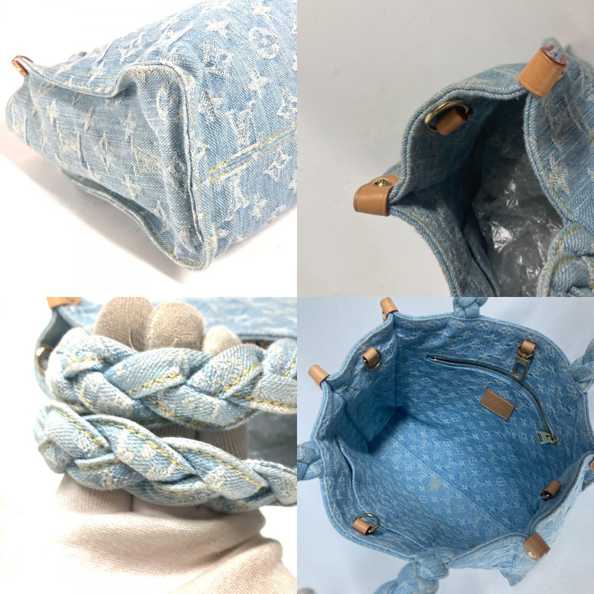 【可愛いデニム♪】LouisVuitton★ハンドバッグ レットゴー LOUIS VUITTON - ルイヴィトン LOUIS VUITTON レットゴー M24897