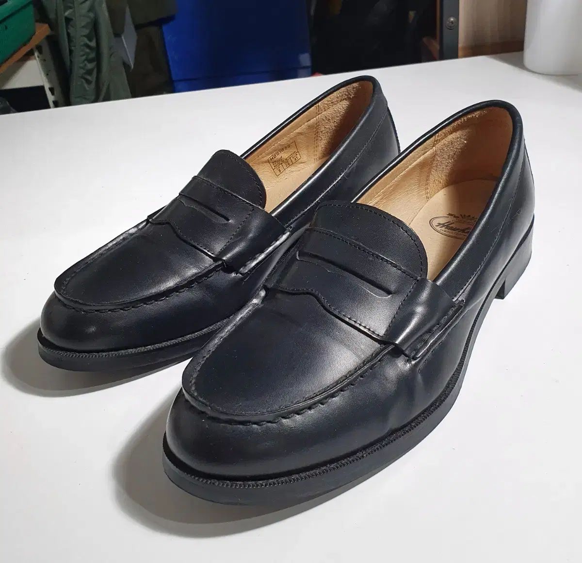 Corthay コルテ スエードローファー ネイビー 7（美品○CORTHAY コルテ  