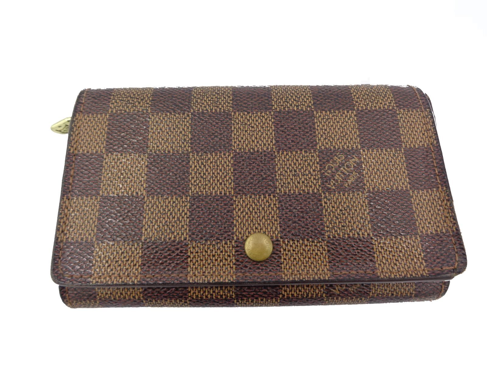 LOUIS VUITTON ルイ ヴィトン ダミエ ポルトモネビエ トレゾール LOUISVUITTON ダミエ ポルトモネビエトレゾール - メルカリ