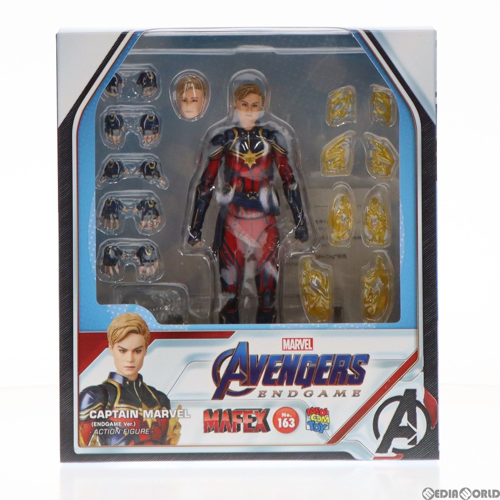 マフェックス No.163 MAFEX CAPTAIN MARVEL(Endgame Ver.)(キャプテン