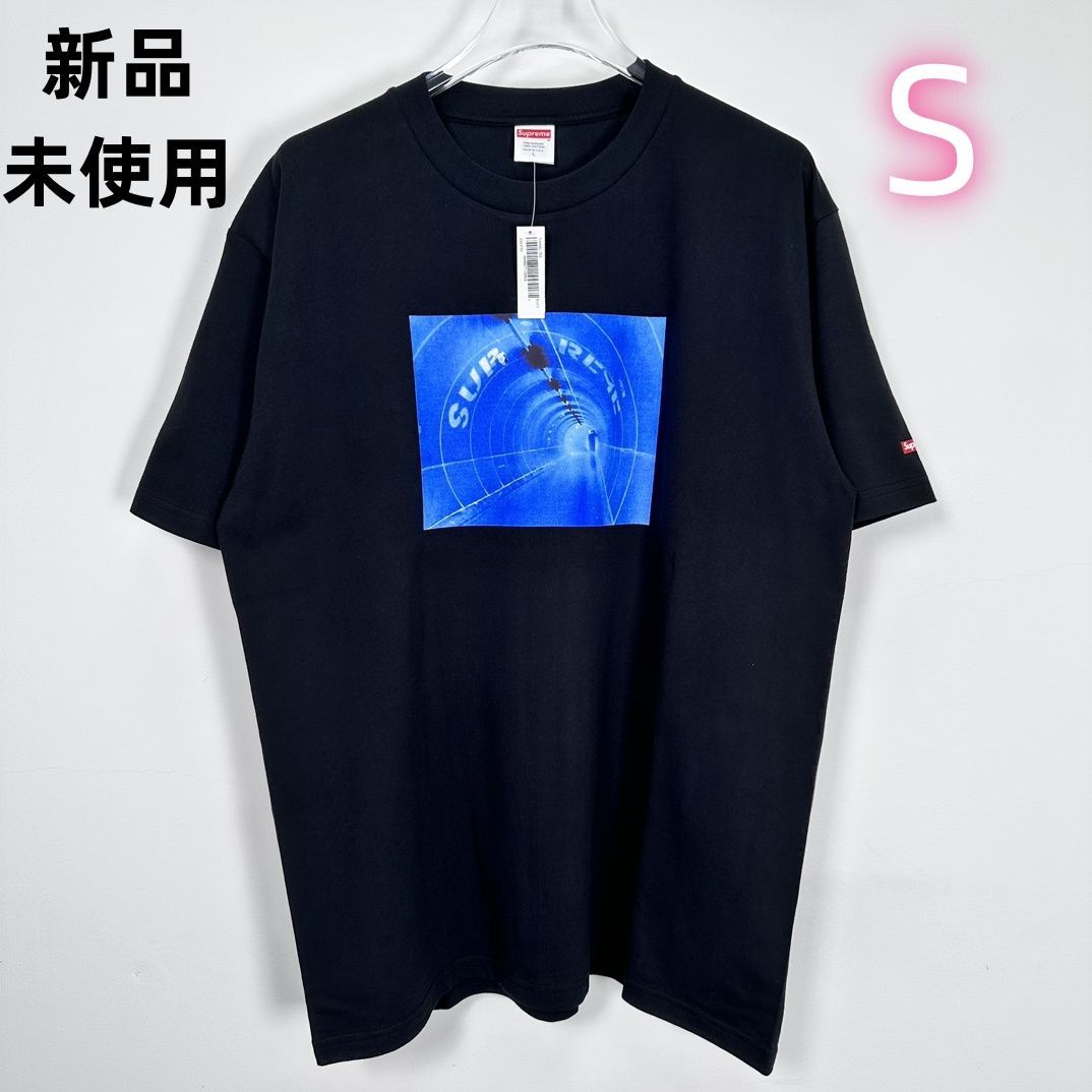 新品 Supreme SS24 シュプリーム Tunnel Tee Black Tシャツ S