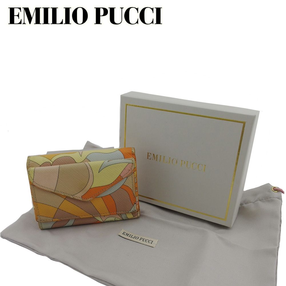 エミリオプッチ　財布 エミリオプッチ 財布 EMILIO PUCCI 長財布 ラウンドファスナー