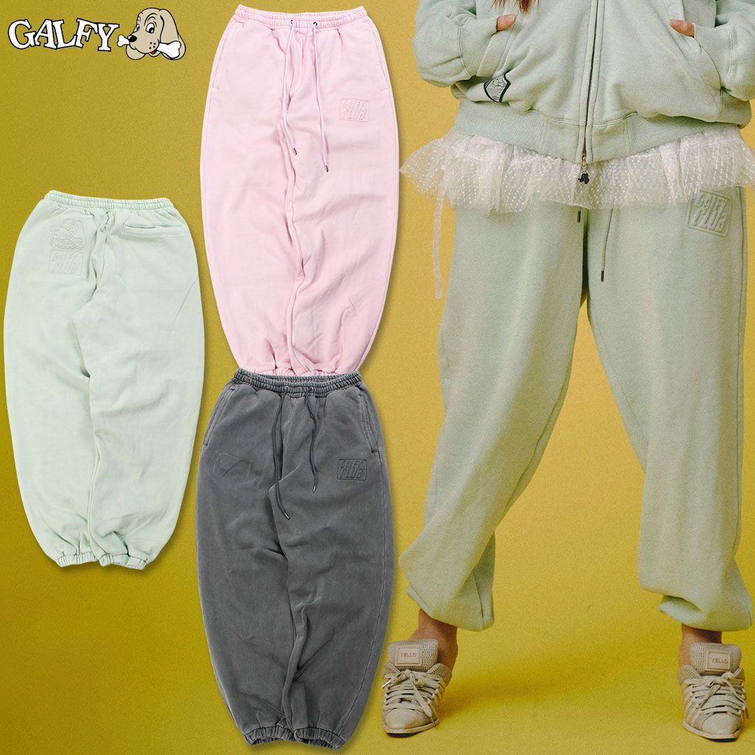 パンツ L ガルフィー GALFY CLUB スウェットパンツ 153067 BLACK PINK L.GREEN