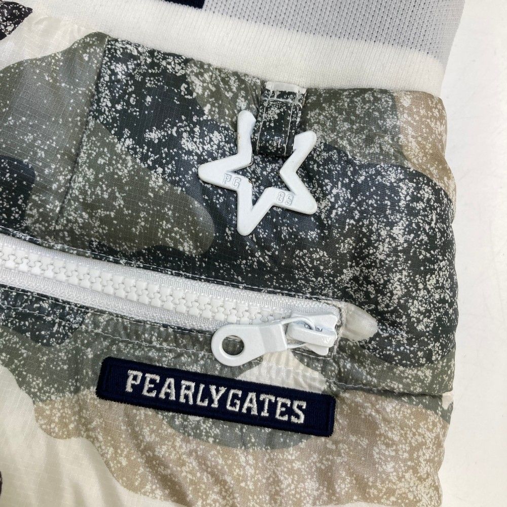 パーリーゲイツ　ダウンスカート　リバーシブル　カモフラ　0/S ドロスト パーリーゲイツ ダウンスカート リバーシブル カモフラ 0/S ドロスト