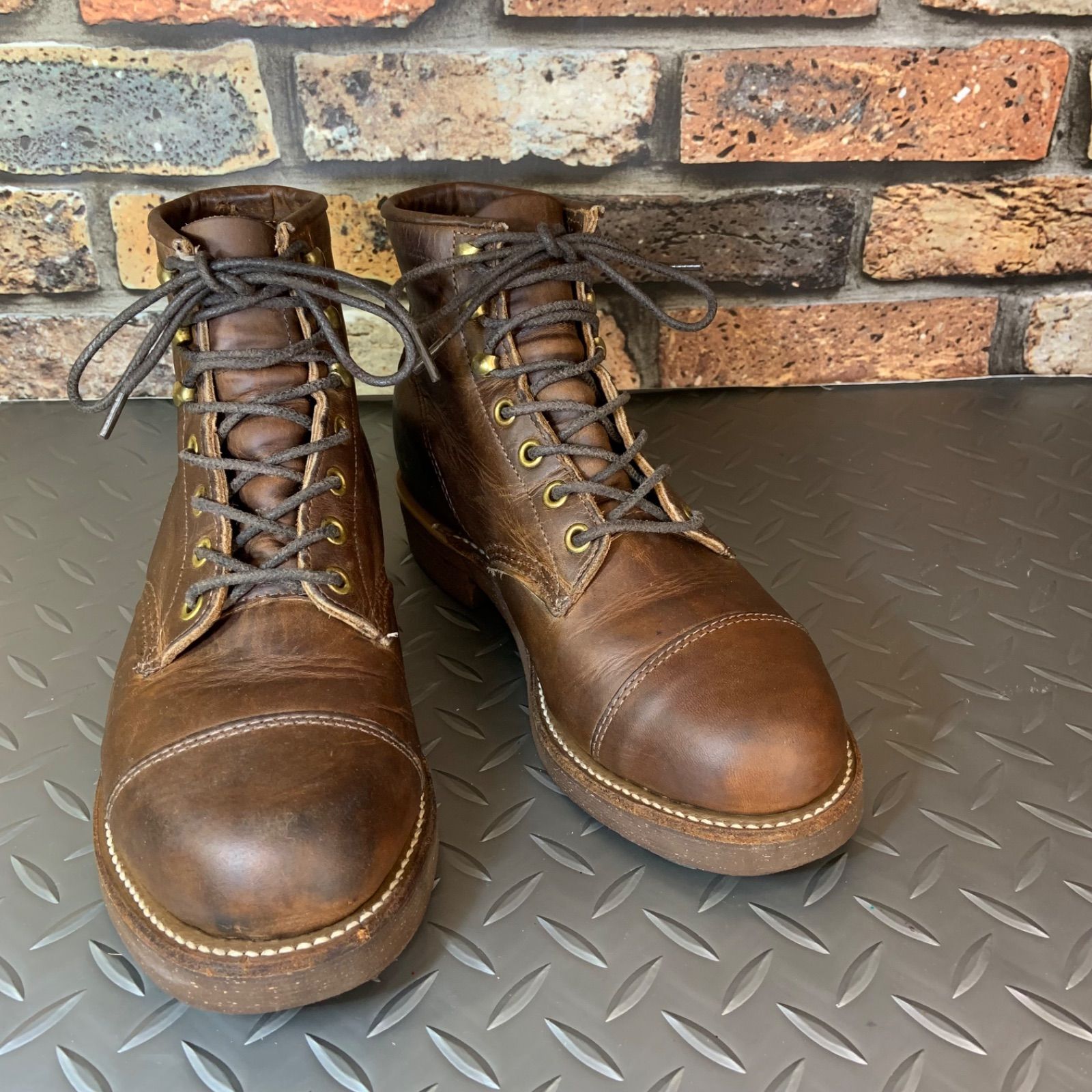 ☆CHIPPEWA x L.L.Bean別注 VINTAGE ワークブーツ 1995年製 US6.5W