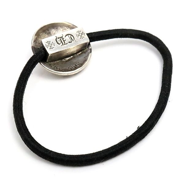 今がチャンス！ CHROME HEARTS 銀座店 クロムハーツ クロスボール コンチョ メンズ ヘアアクセ シルバー SV925 100437