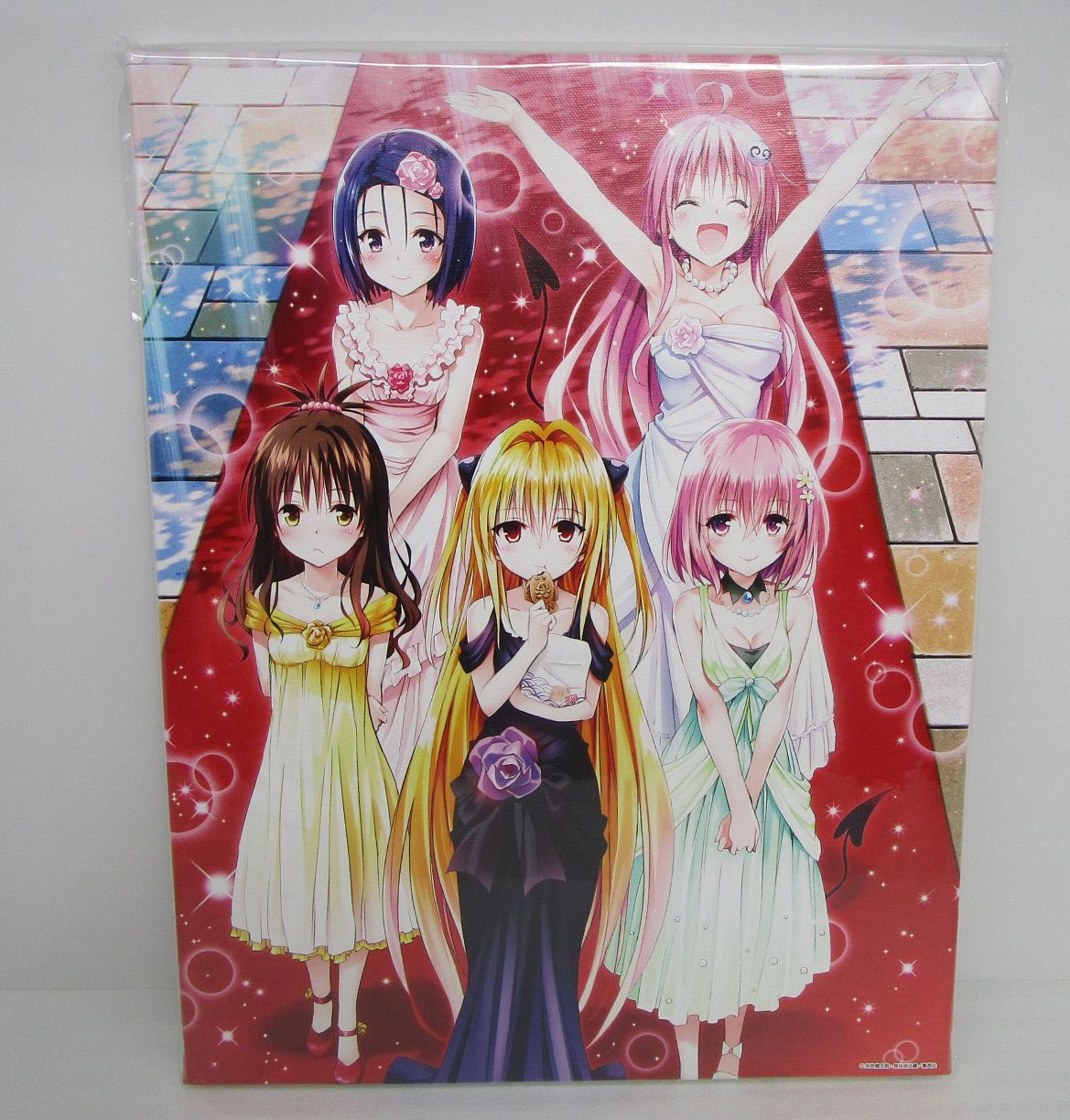 To LOVEる -とらぶる- 15周年記念原画展 キャンバスアート + クリア