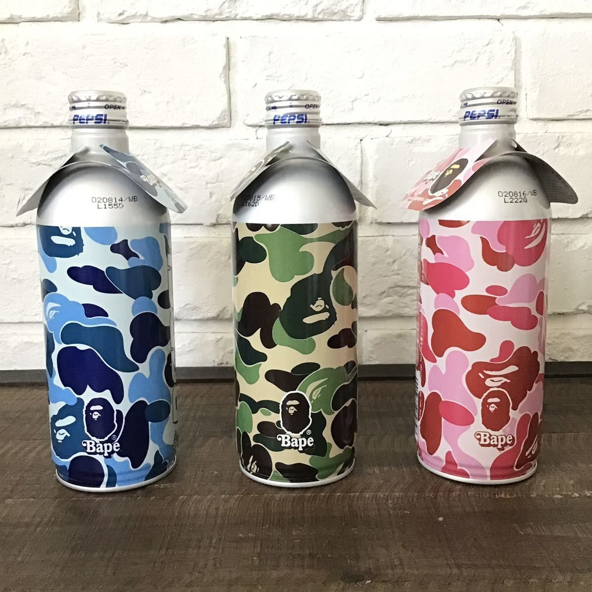 ☆未開封☆ タグ付き BAPE PEPSI ボトル缶 ペプシ コーラ ABC
