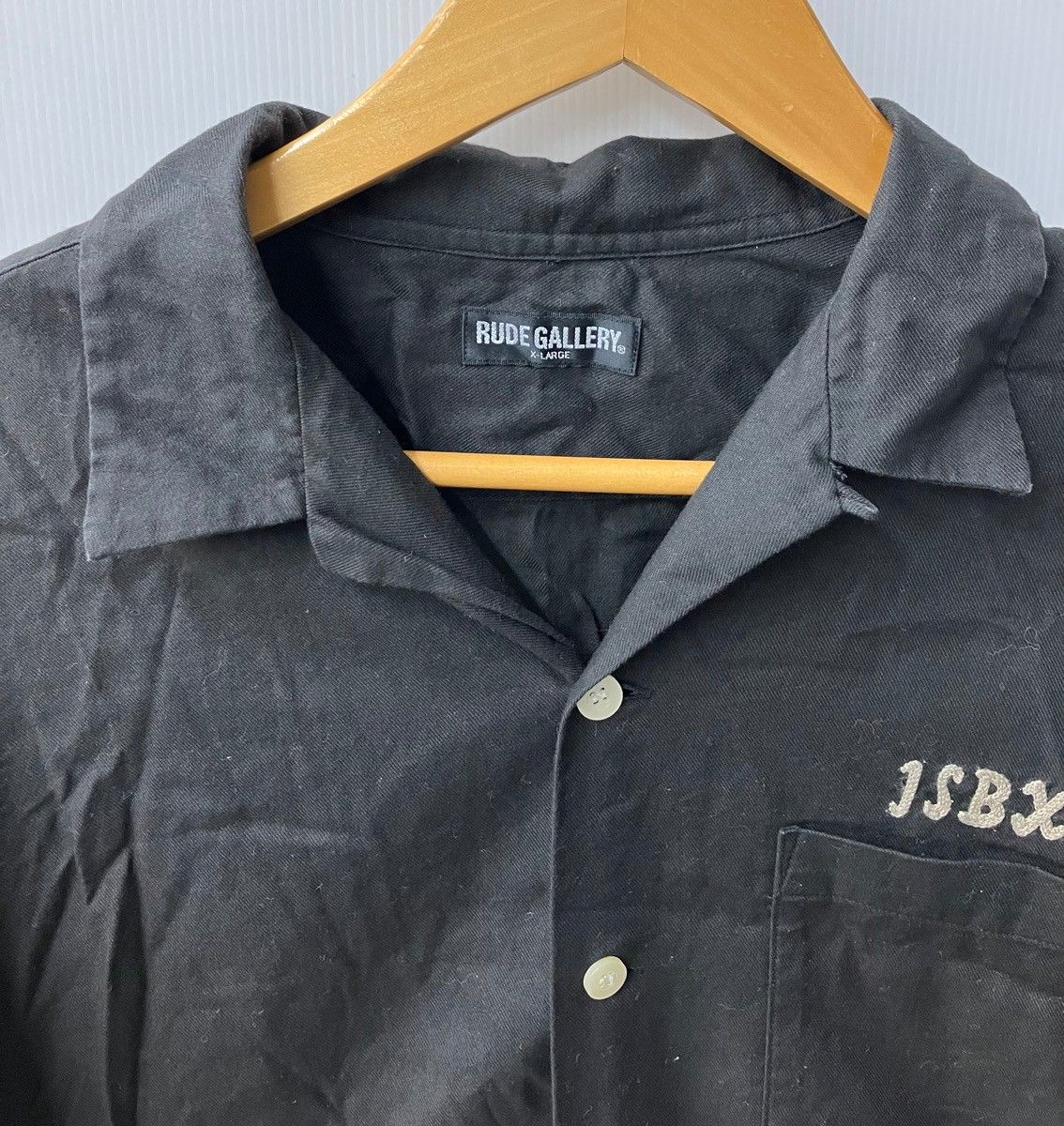 ルードギャラリー RUDE GALLERY JSB ボーリングシャツ 長袖
