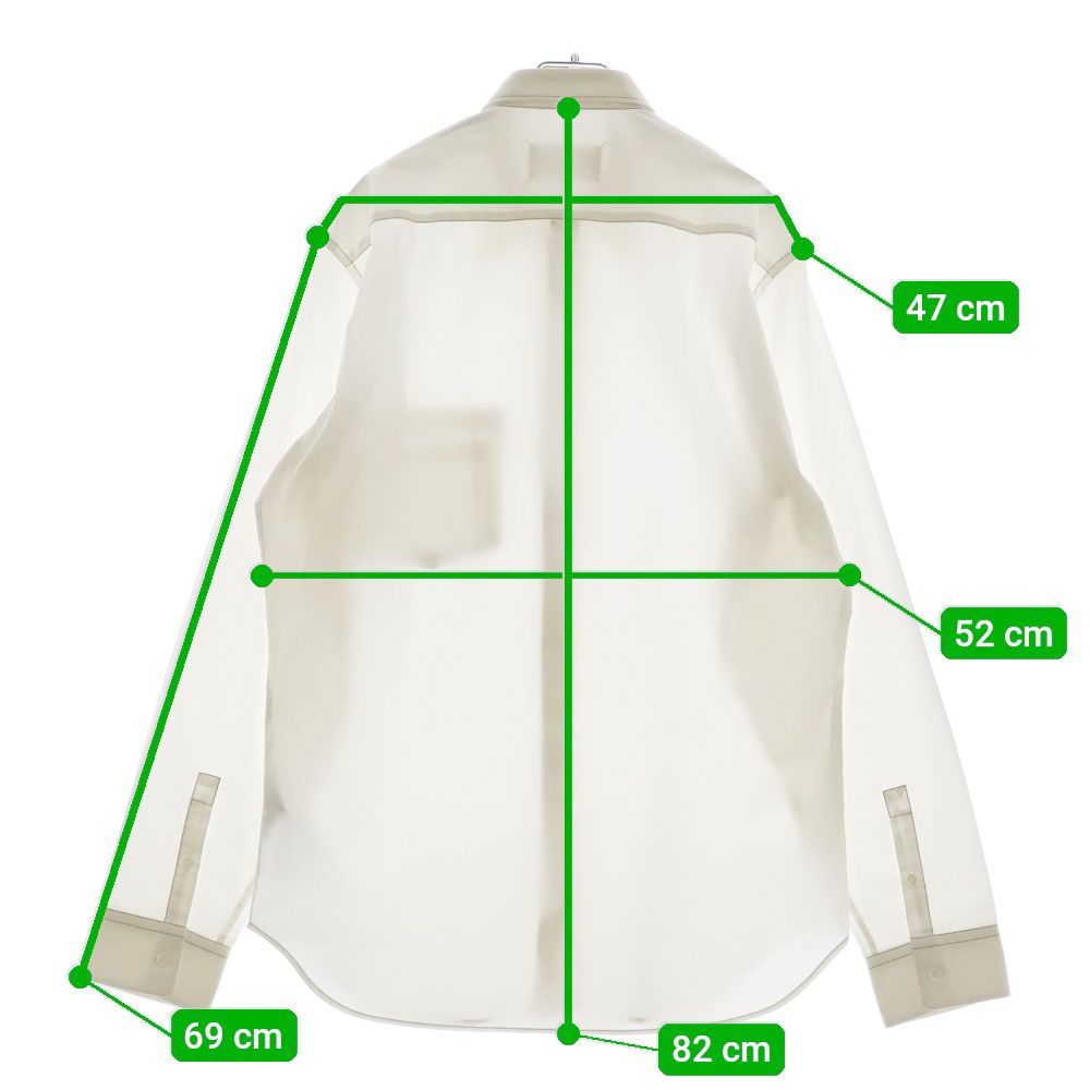Maison Margiela (メゾンマルジェラ) 18SS Pocket Stitch Shirt