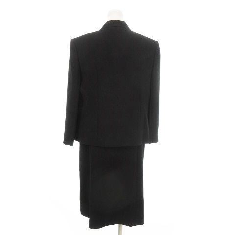 東京イギン TOKYO IGIN ブラック フォーマル セットアップ 2点 ジャケット ワンピース 大きいサイズ 15BR 黒 ブラック |MN20 GY44