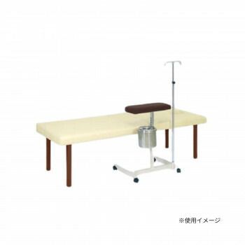 高田ベッド製作所 アトムスタンド 自立型静注台 キャスター付き 茶 TB-1363