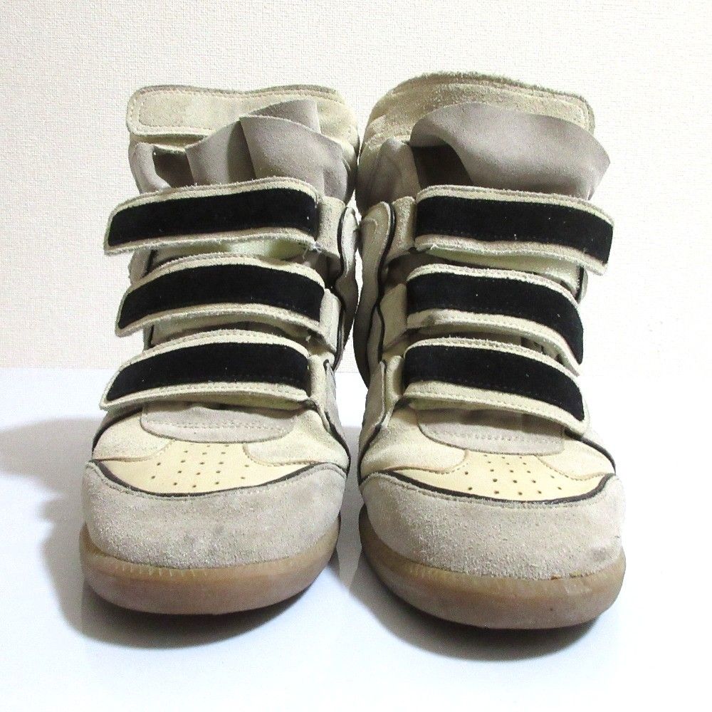 ISABEL MARANT ベージュ スニーカー 37 isabel marant インヒール