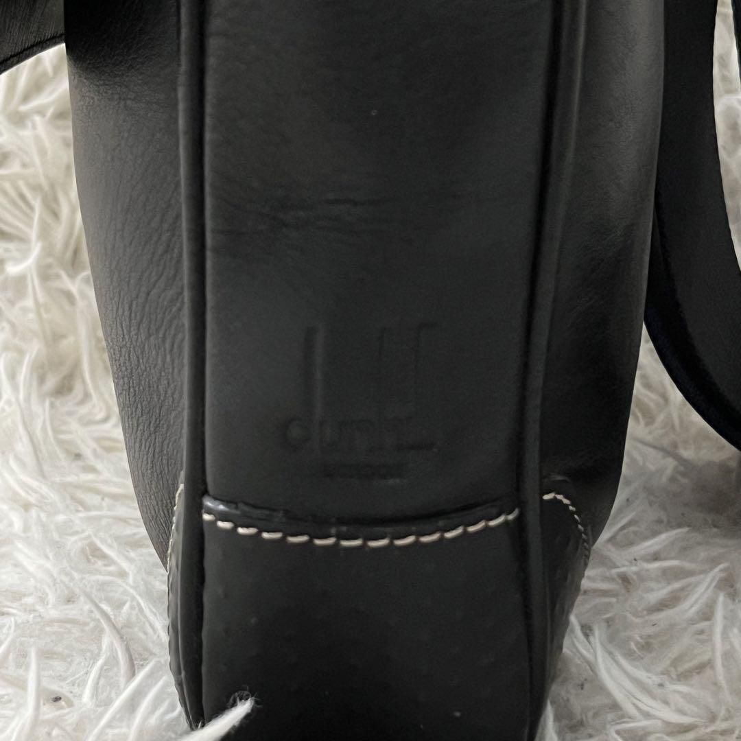 dunhill ダンヒル ショルダーバッグ オールレザー 本革 クロス