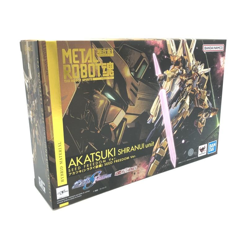 中古】未開封)バンダイ METAL ROBOT魂 SIDE MS アカツキ