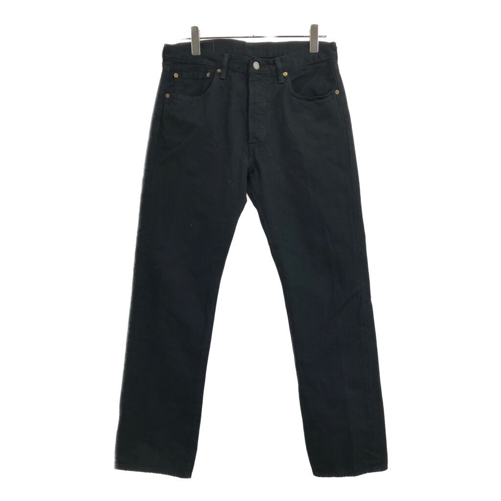 Levi's リーバイス 501 デニムパンツ ブラック(メンズ W33 L32)中古 古着 U6416