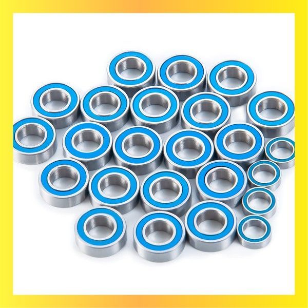 送料無料 TRZX 24個ボールベアリングキットタミヤクラッドバスターRCトラクタートラック用アップグレードパーツ