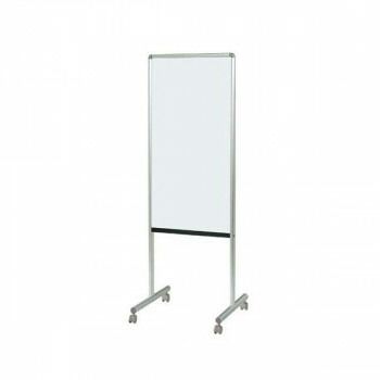 馬印 UD案内板 両面ホーローホワイトボード キャスター付き W465×D460×H1392 Y8HH450C