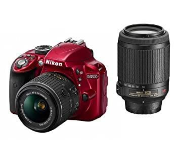 中古】(非常に良い)Nikon デジタル一眼レフカメラ D3300 ダブル
