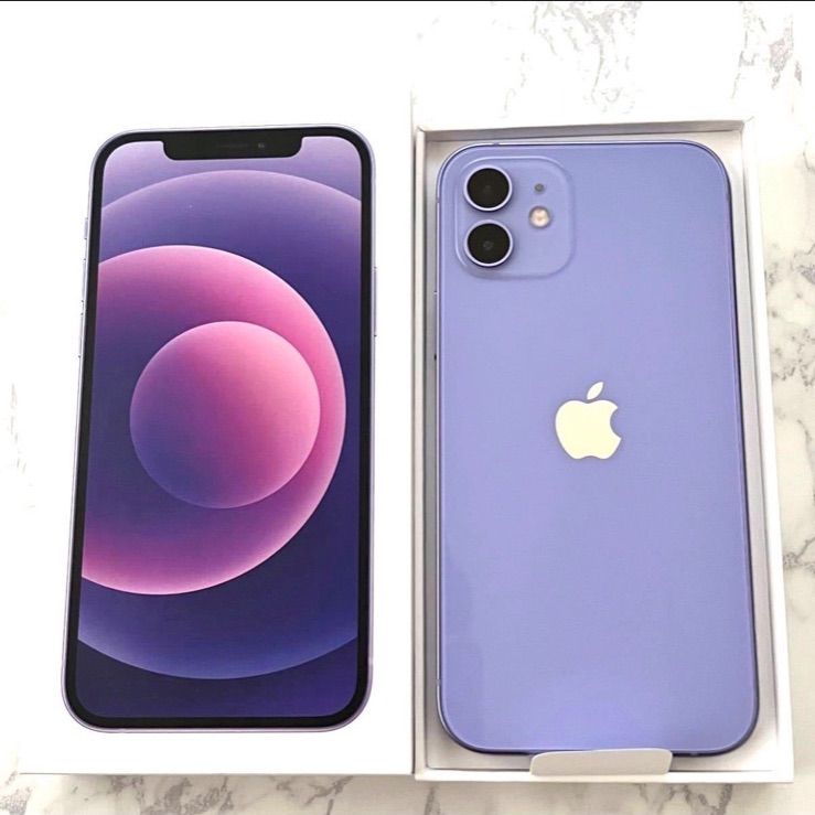 iPhone12 本体 64GB SIMフリー パープル 整備済み品 Apple iPhone 12