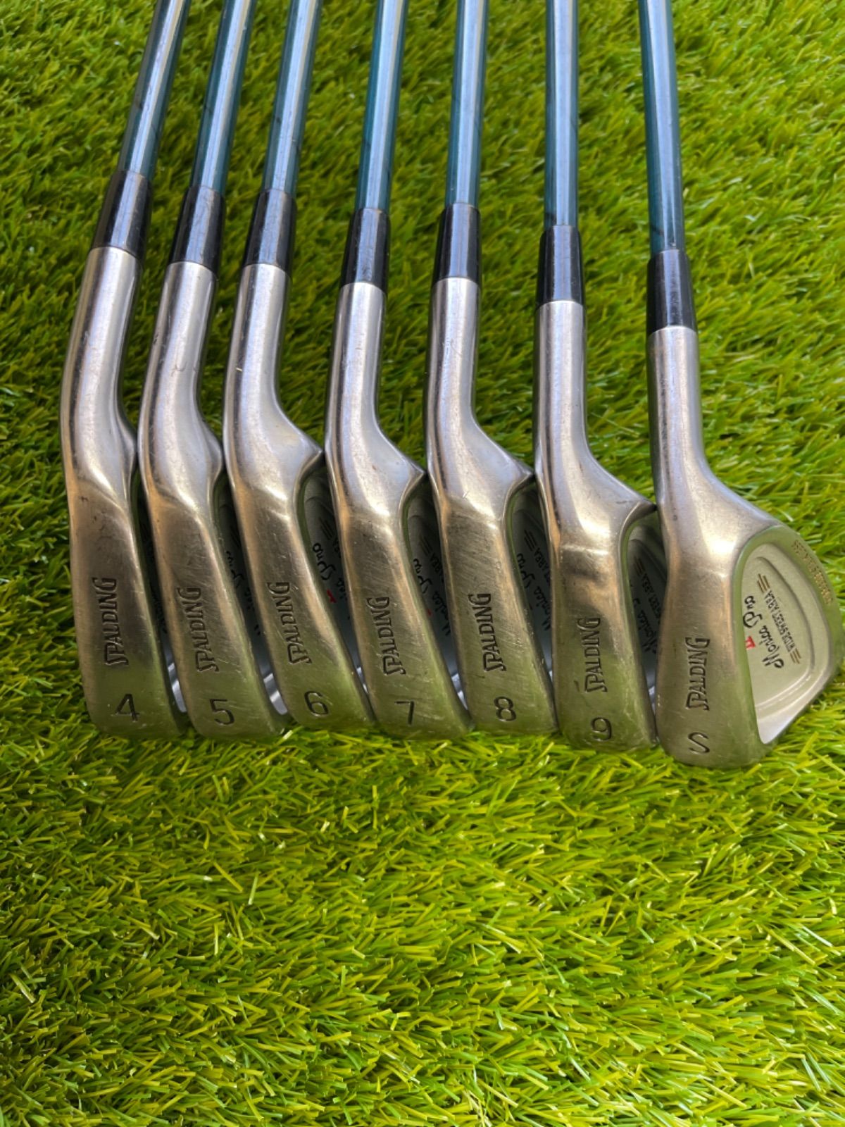 SPALDING Monica Pro アイアン ウッド 8本セット 右 flex−R - メルカリ