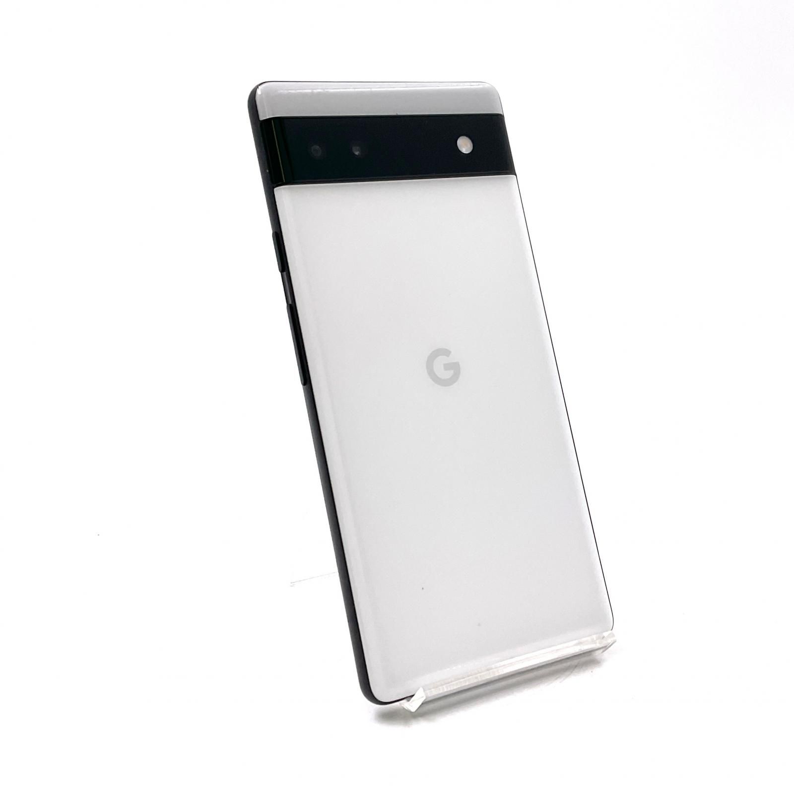 Google Pixel 6a 白 本体 SIMフリー ムスビー｜ほぼ未使用 国内版 SIMフリー Google pixel 6a 128GB
