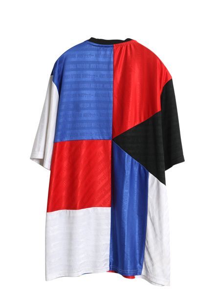 NIKE - ナイキ FC サッカー プラクティス シャツ メンズ XXL / Tシャツ ユニフォーム トレーニング スウッシュ クレイジー パターン 大きいサイズ NIKE - ナイキ FC サッカー プラクティス シャツ メンズ XXL / T